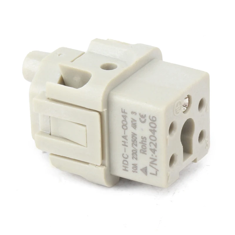 M HA 4 Pin Insert Heavy Duty Connector