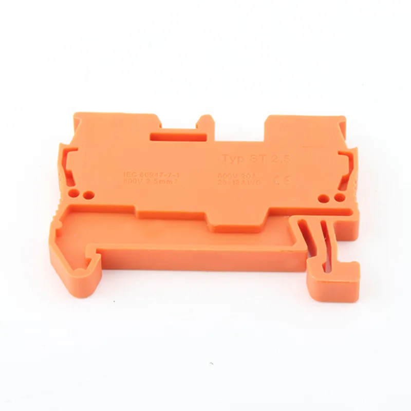 ST 2.5 స్ప్రింగ్ దిన్ రైల్ టెర్మినల్ బ్లాక్